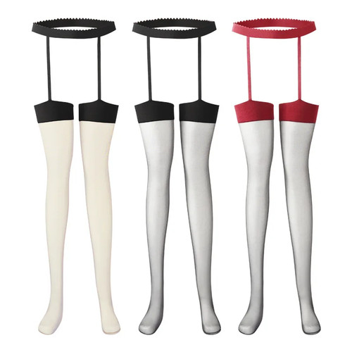 Thigh knee high suspenders - thigh,