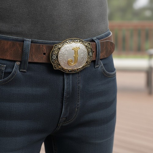 Alloy cowboy initial - cowboy,
