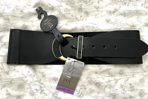 Next wide belt - wide, black
