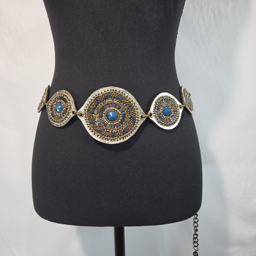 Chico boho beaded medallion - beaded,