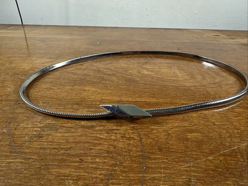 Vintage stretch belt silver - vintage,
