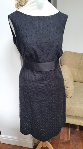 Monsoon black sleeveless - black,