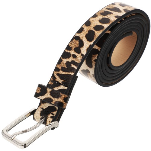 Leopard skin belt - belts, for