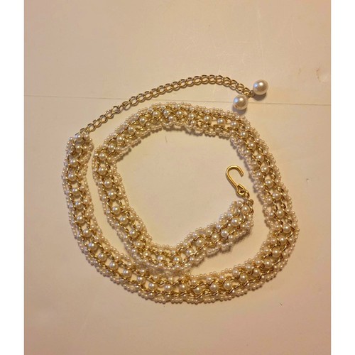 Vtg pearl chain - chain, belt