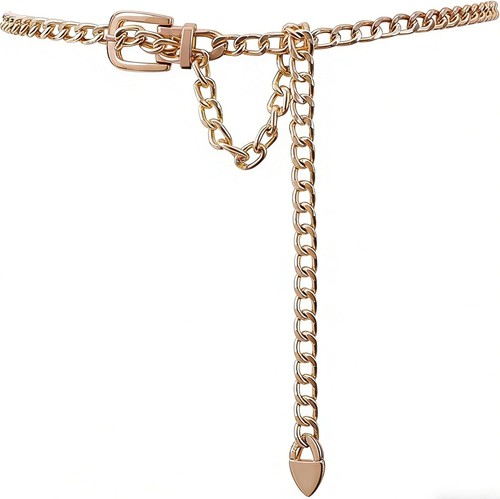 Ladies gold chain belt - ladies,
