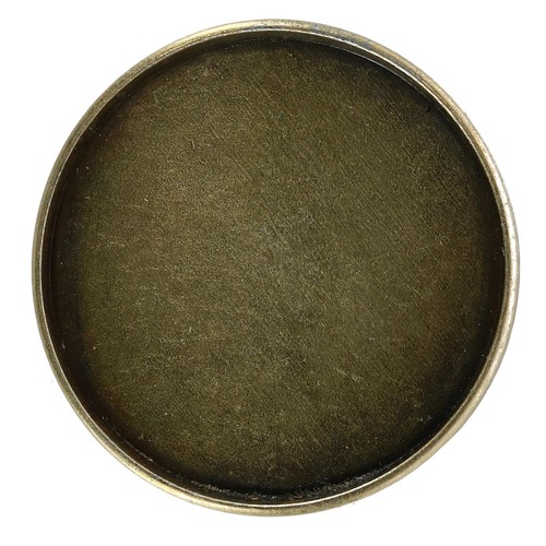 Ctm blank circle belt buckle - circle,