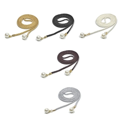 2pcs weave dress belt bohemian - 2pcs,